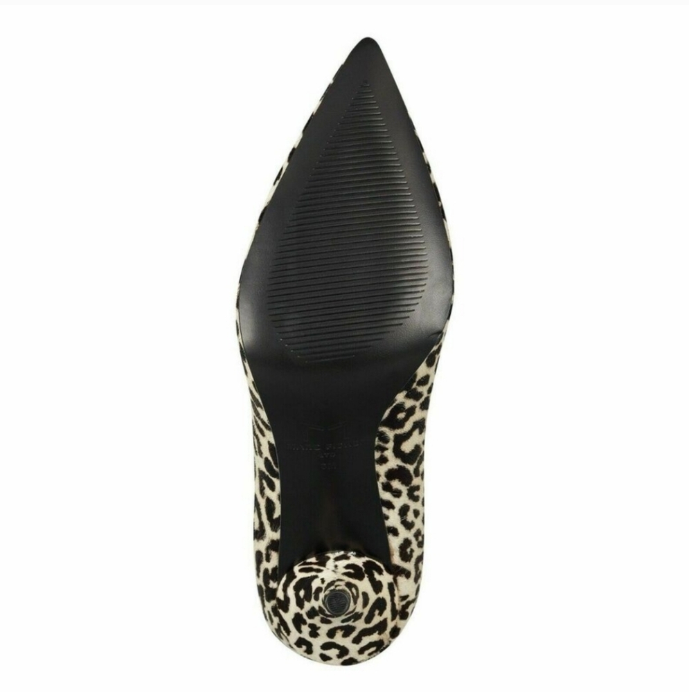 Marc Fisher Fifily Calf Hair Booties - Picture 6 of 8